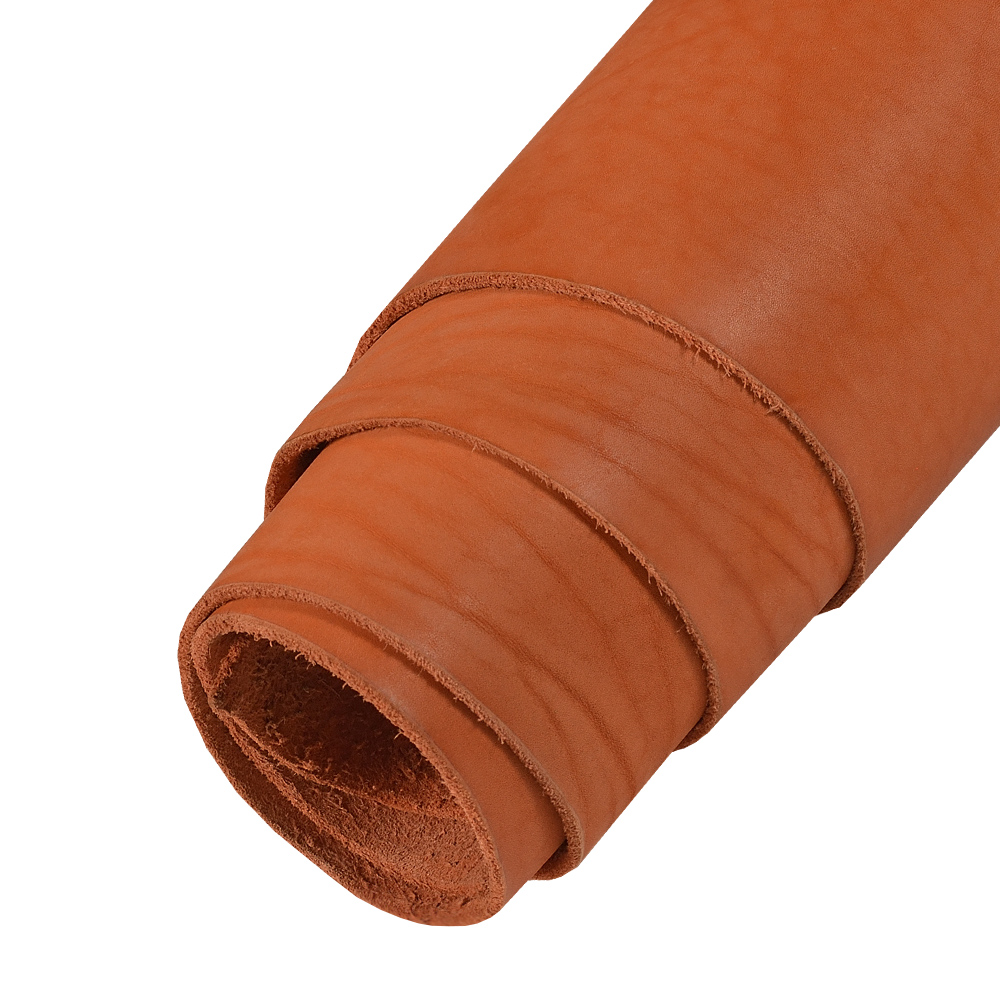 Натуральная кожа Вороток рыжий толщина кожи 3.0-3.5 мм.